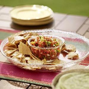 Rope Polycarb Chip & Dip, Clear