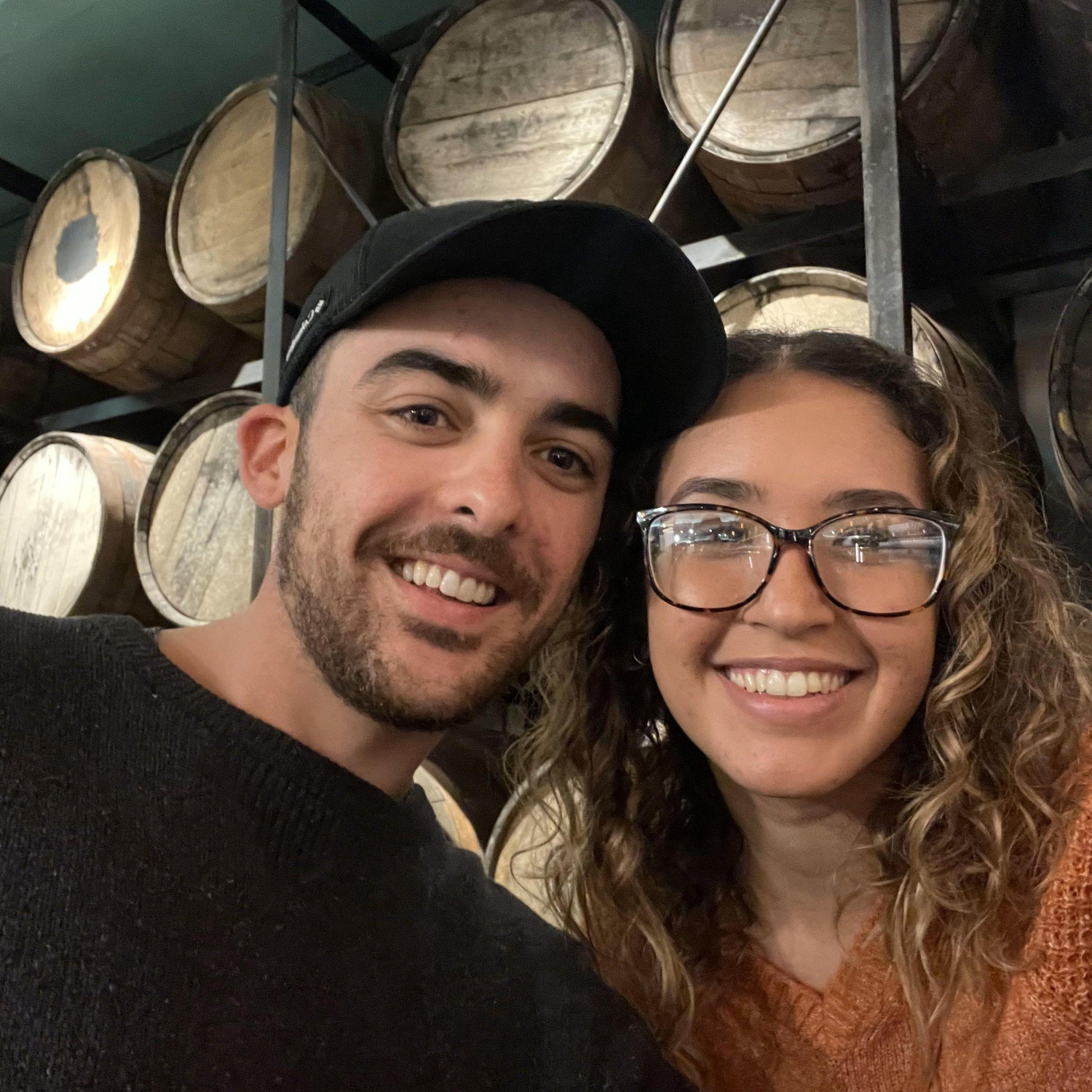 Conor showing Ale his love for Guinness at the Guinness Open Gate Brewery in Baltimore.
