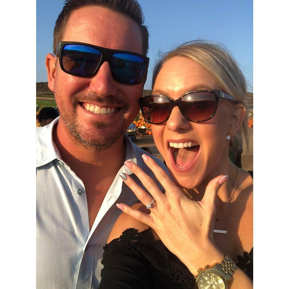 he popped the question! Tanaka Farms 2018