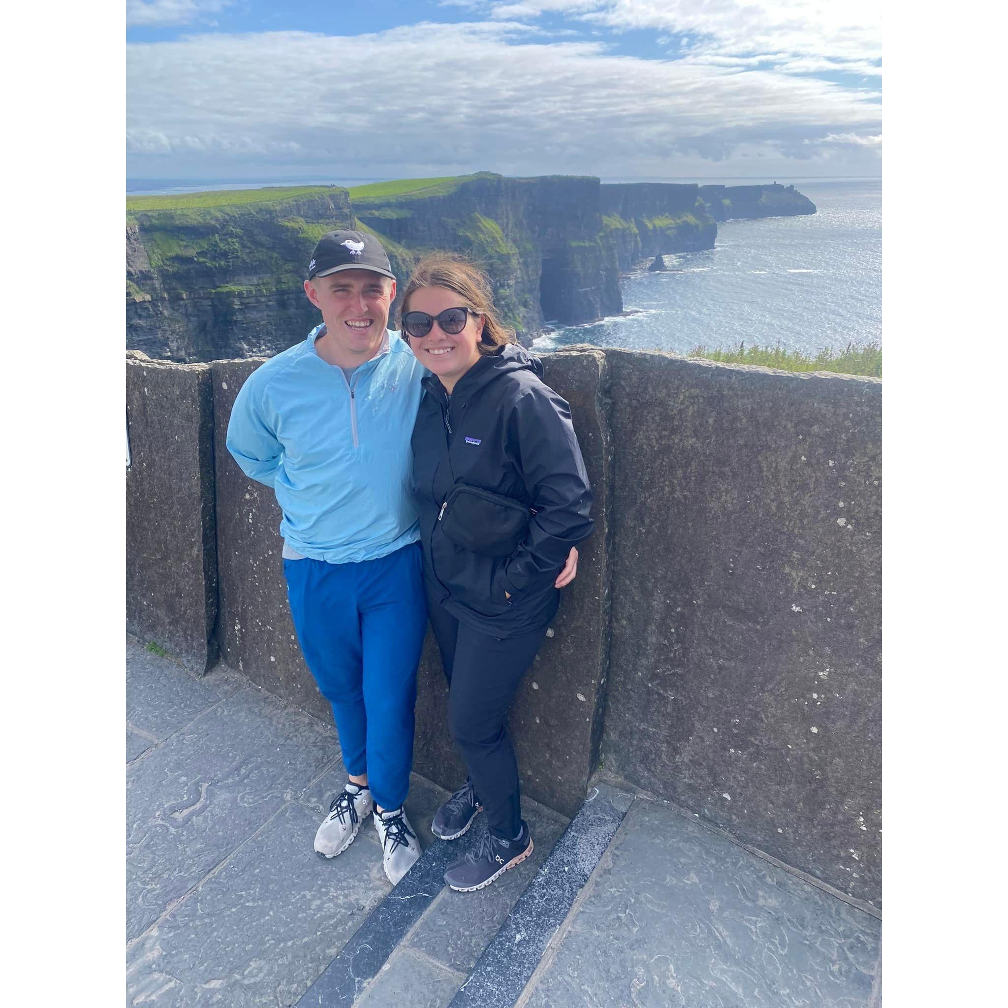 Our First Country Together (Pic: Ireland)