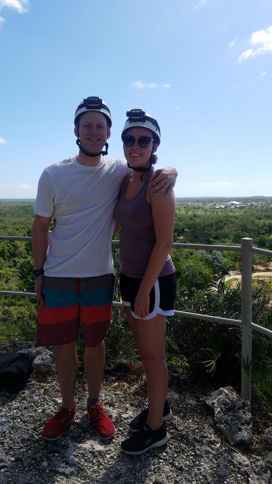 Exploring caves in the Dominican Republic
