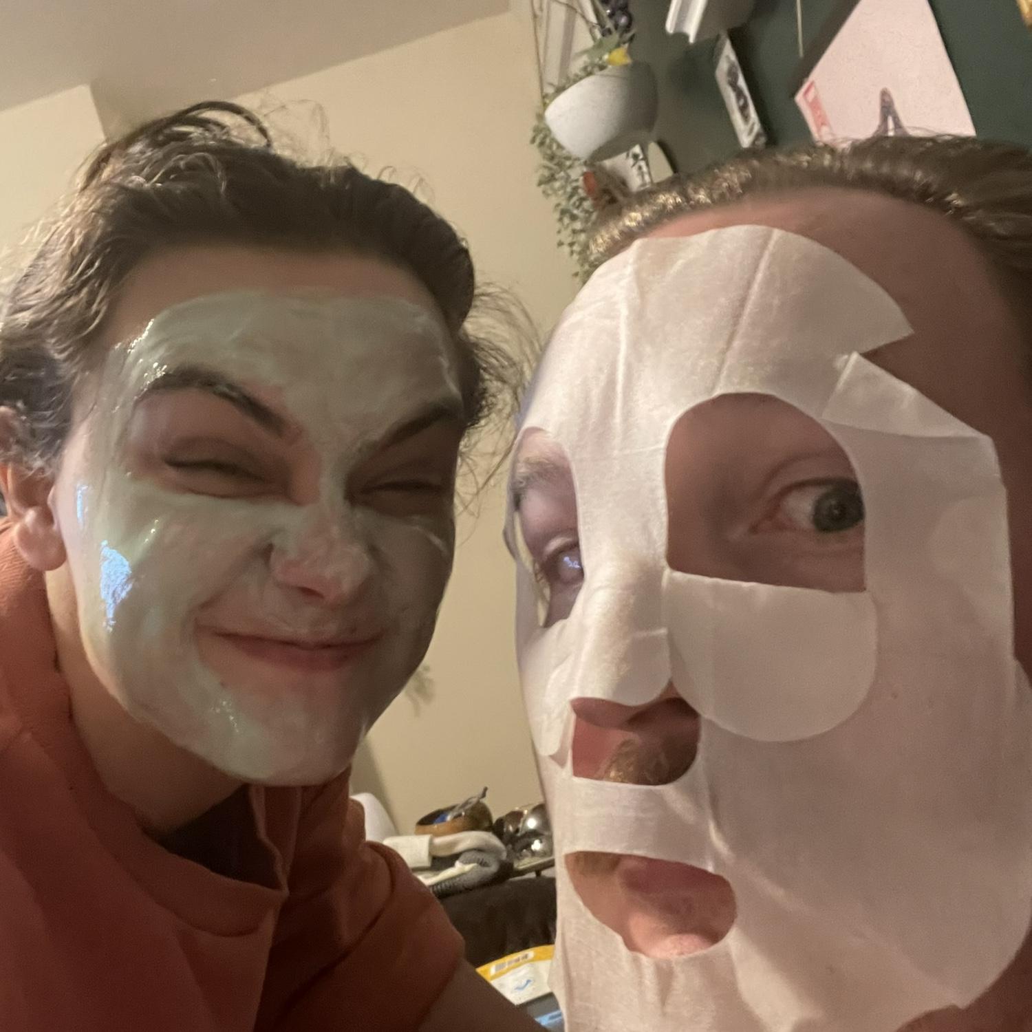Virtual cousin spa night