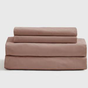 Classic Organic Percale Sheet Set | Clay