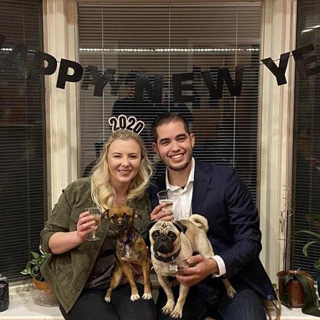 New Years holds a special place in our hearts as we met on New Years Eve and shared our first kiss. We look forward to many more New Years to come!
