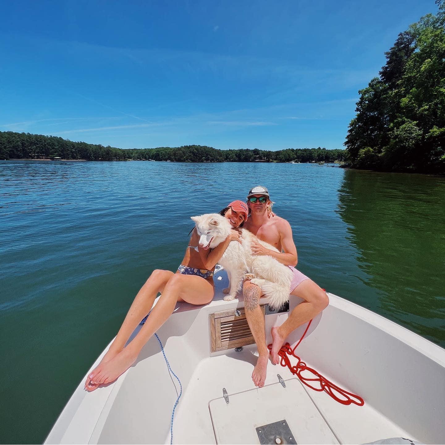 Shea's first lake day - June 2022