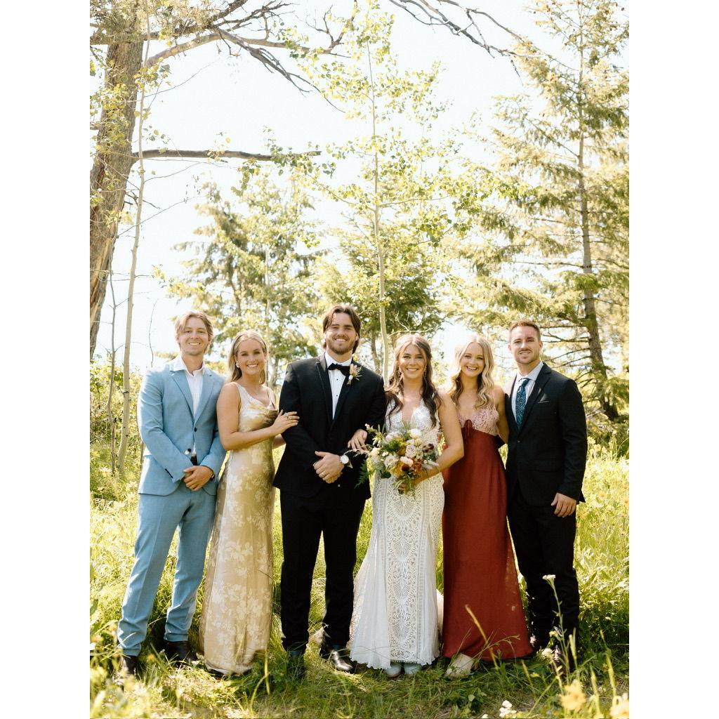 Brayden and Kendon's wedding day