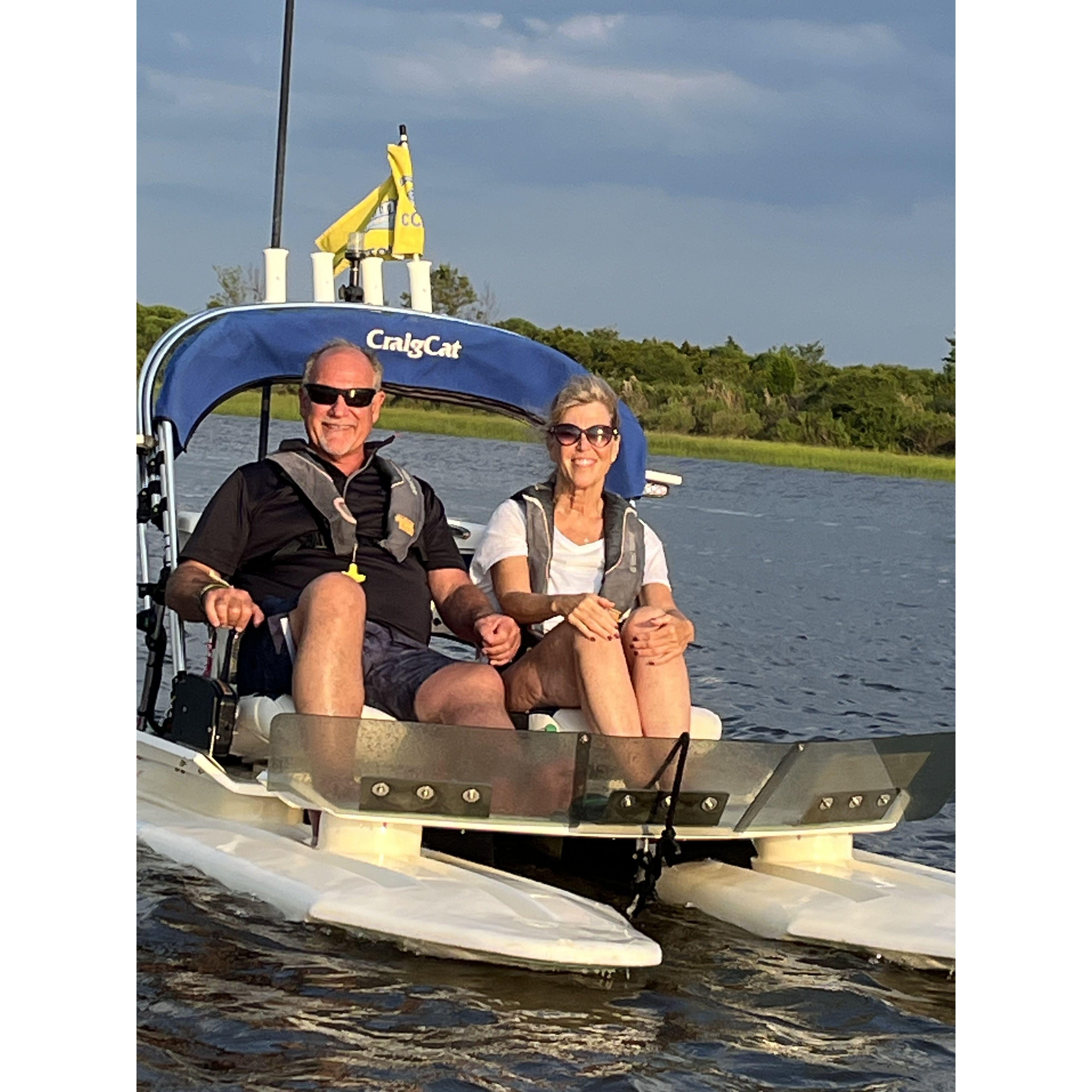 Second Date - Cruising down the Sunset Beach Coastal Waterways.