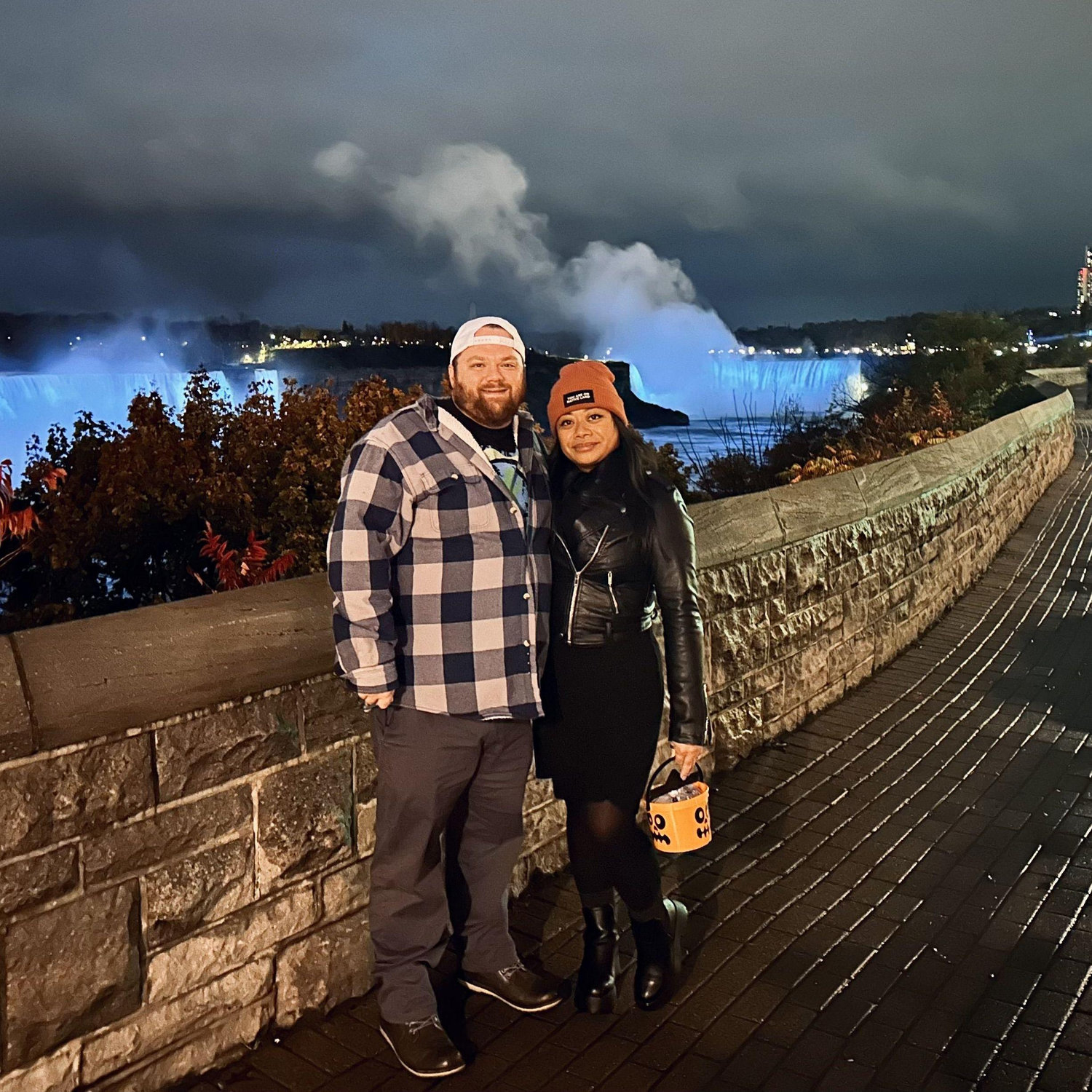 Our first international trip to Canada to see family.