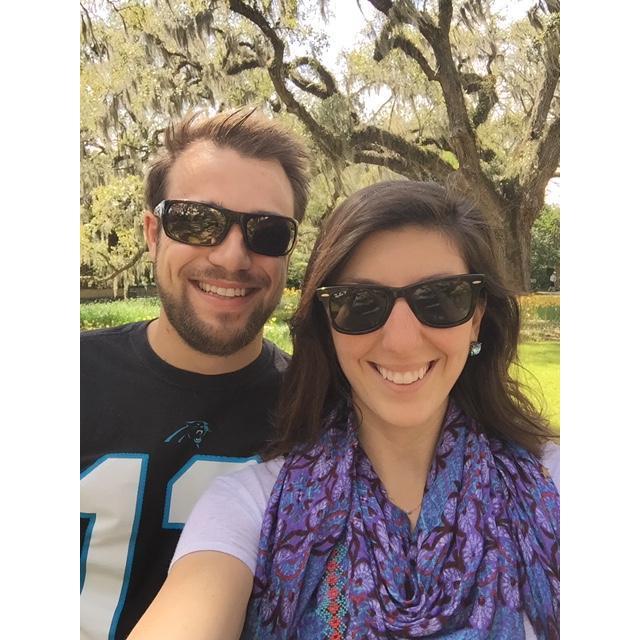 Our first trip to Brookgreen! Who knew 3 years later we would get engaged, right in this very spot. {2015}