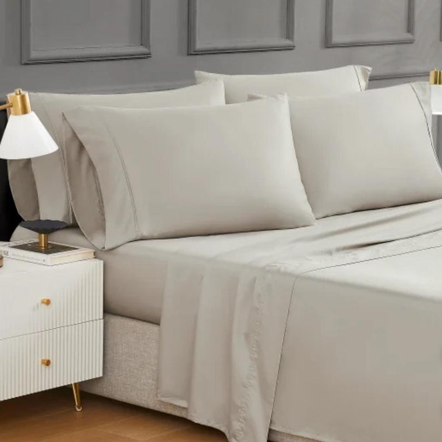 King Hotel Signature Egyptian Cotton 400 Thread Count 6-pieceSheet Set