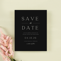 Zariah Portrait | Black | Zola Save The Dates