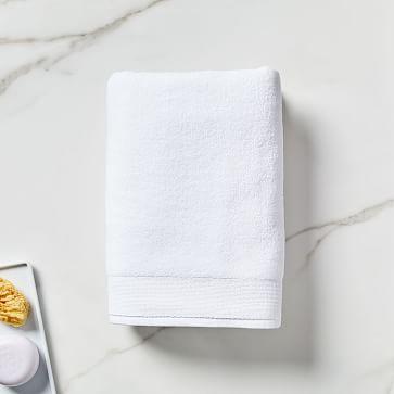 Organic Luxe Fibrosoft Towel, Bath Towel, White
