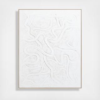 Clear Conscience Hand-Painted Wall Art Framed