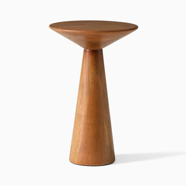 Meyer 18 Inch Drink Table, Cool Walnut