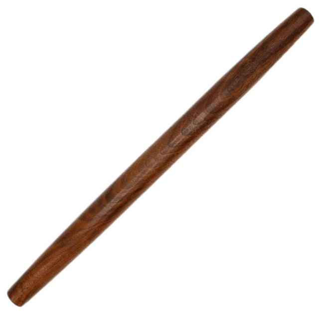 Handmade French Rolling Pin Set: 12 & 20 Wooden Rolling Pins for Baking, Dough, Pizza, Chapati, and Tortilla. Crafted in Kentucky. (Walnut, Set (12 Inch & 20 Inch))