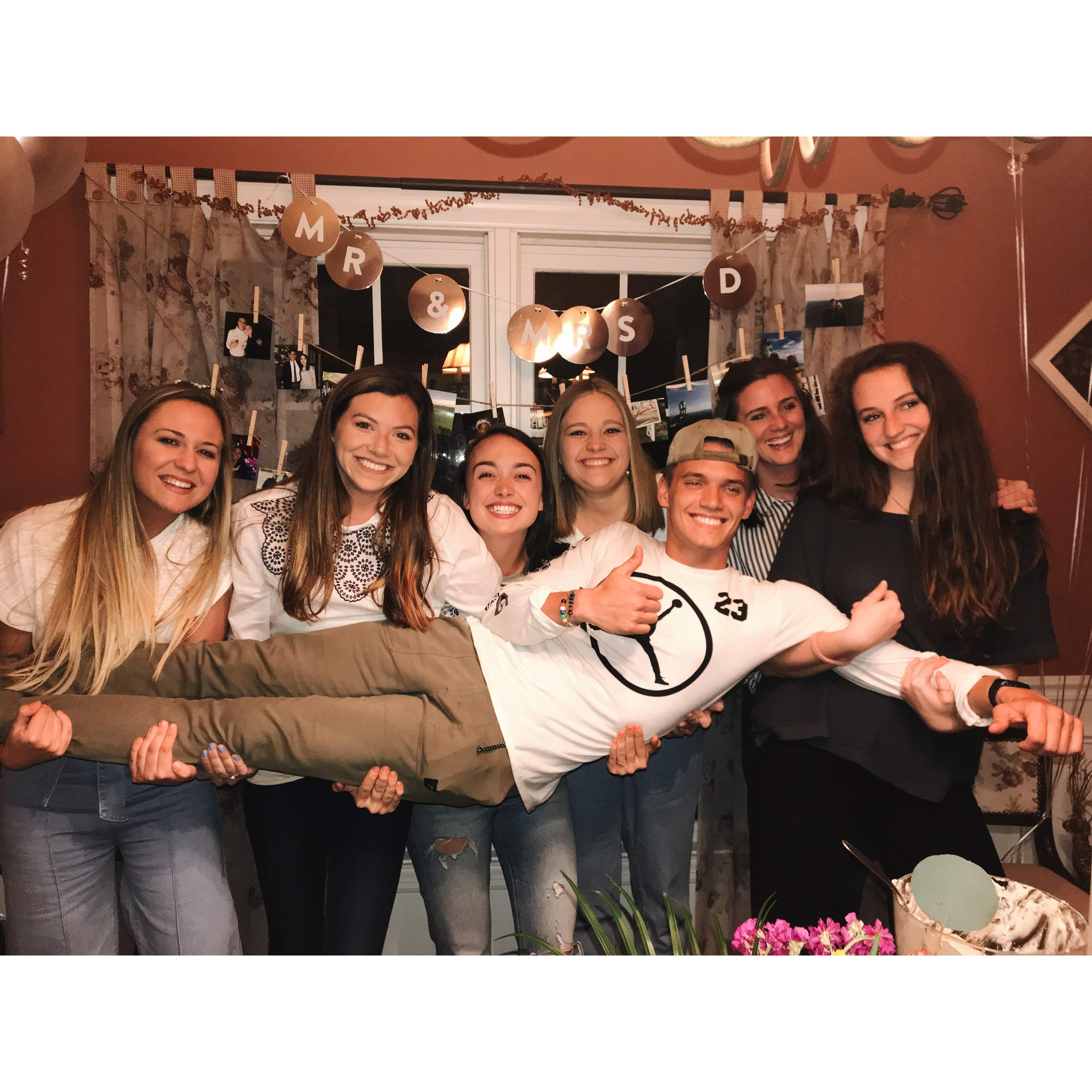 Surprise engagement party!