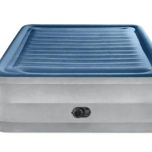 Intex Dura-Beam Deluxe 22" Comfort Plush Air Bed with Built-in Pump, Queen
