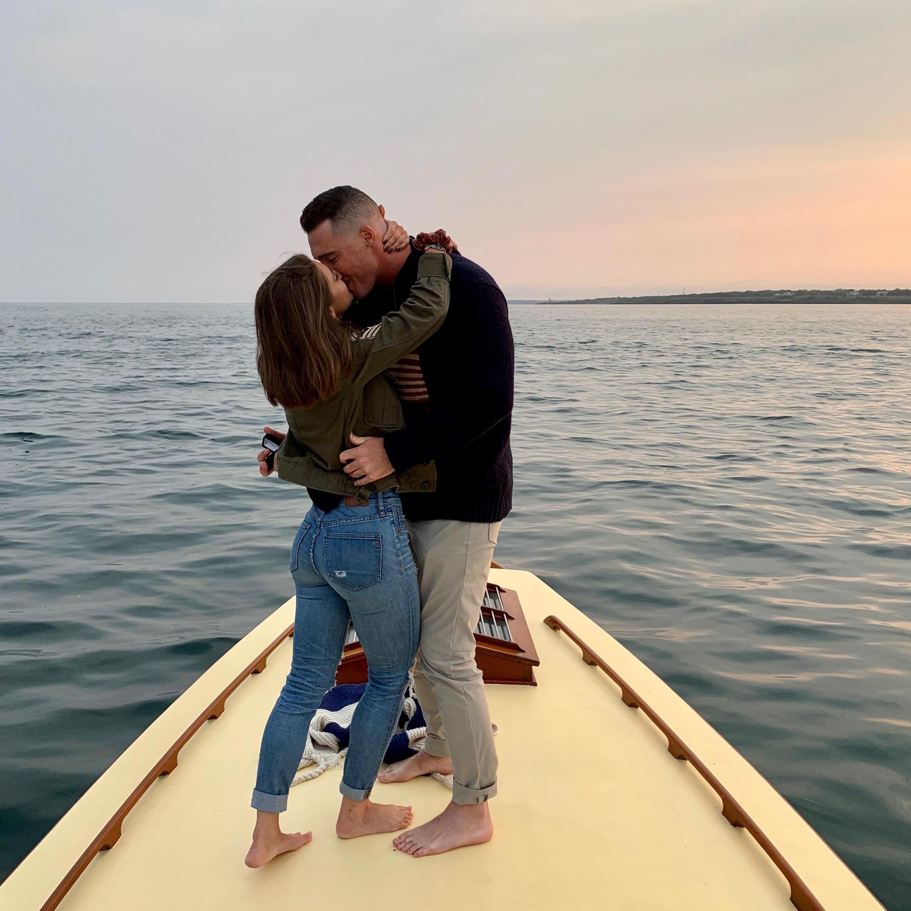 Engagement night! Newport, RI