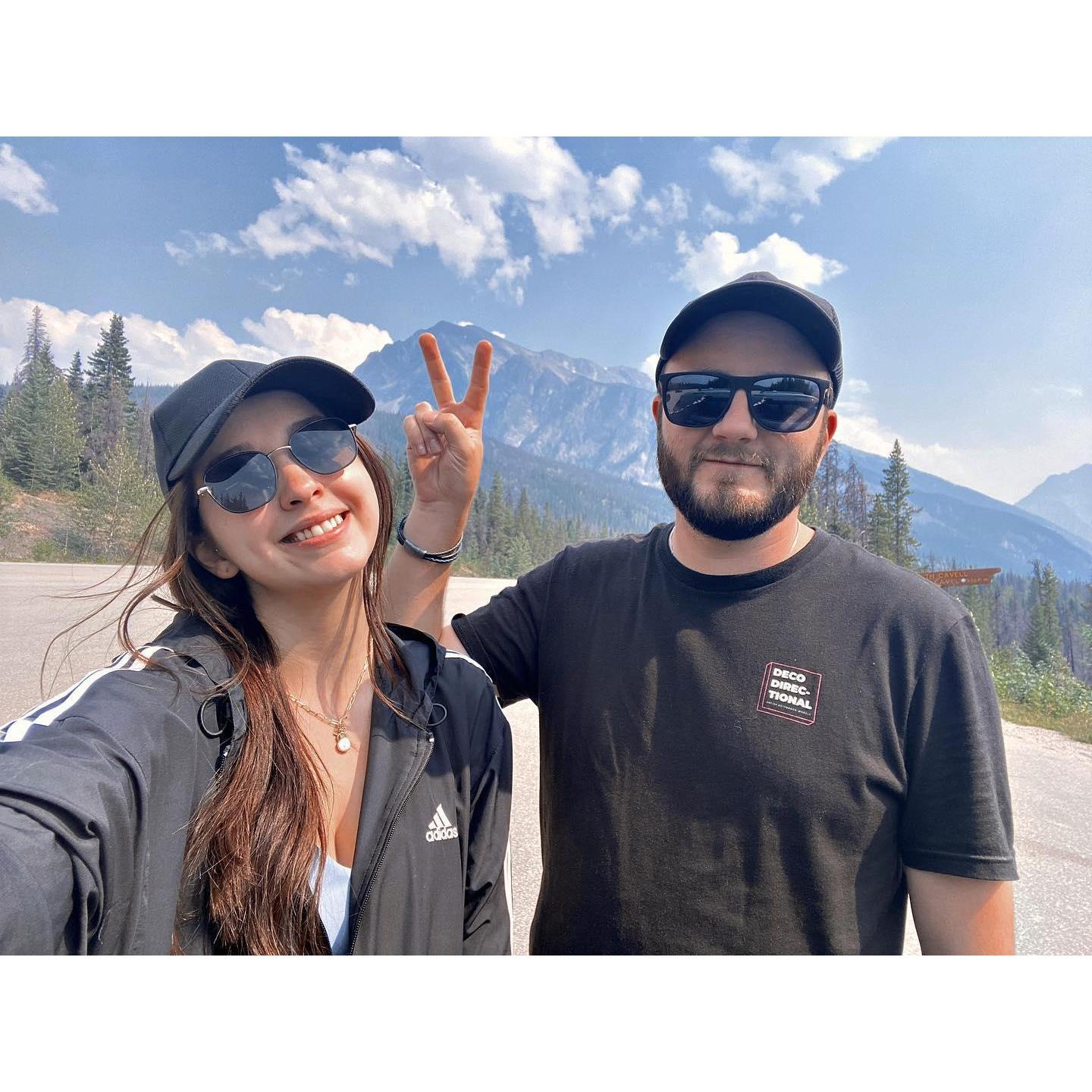 Roadtrip from Jasper to Banff, AB (July, 2021).