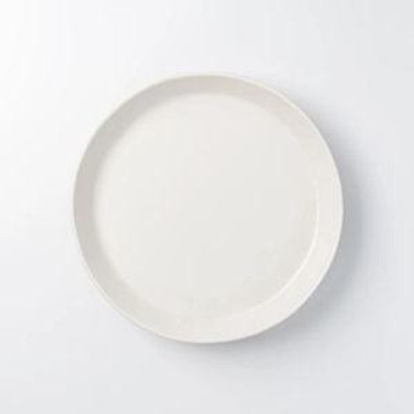 Skali Dinner Coupe Plate set of 4 in Matte White