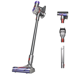 Dyson V8 Cordless Vacuum, Cleans Hard Floors and Carpets, Detangles, Converts to Handheld, 115AW, 2 Power Modes, Up to 40 Minutes¹