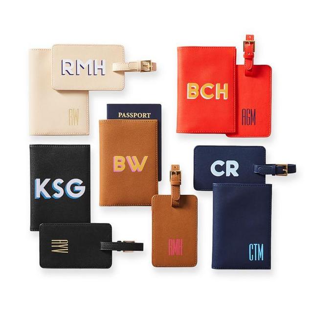 Fillmore Vegan Leather Luggage Tag and Passport Case