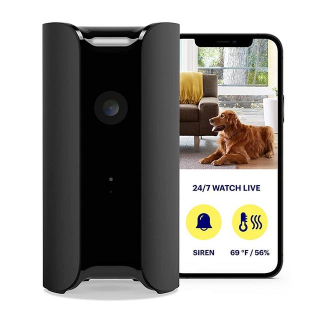 Canary Pro Indoor Home Security Camera with Climate Monitor | 90 dB Siren, 1080p HD, Two-Way Talk, Motion Alert, Works with Alexa, Google Assistant, Baby Monitor, WiFi IP