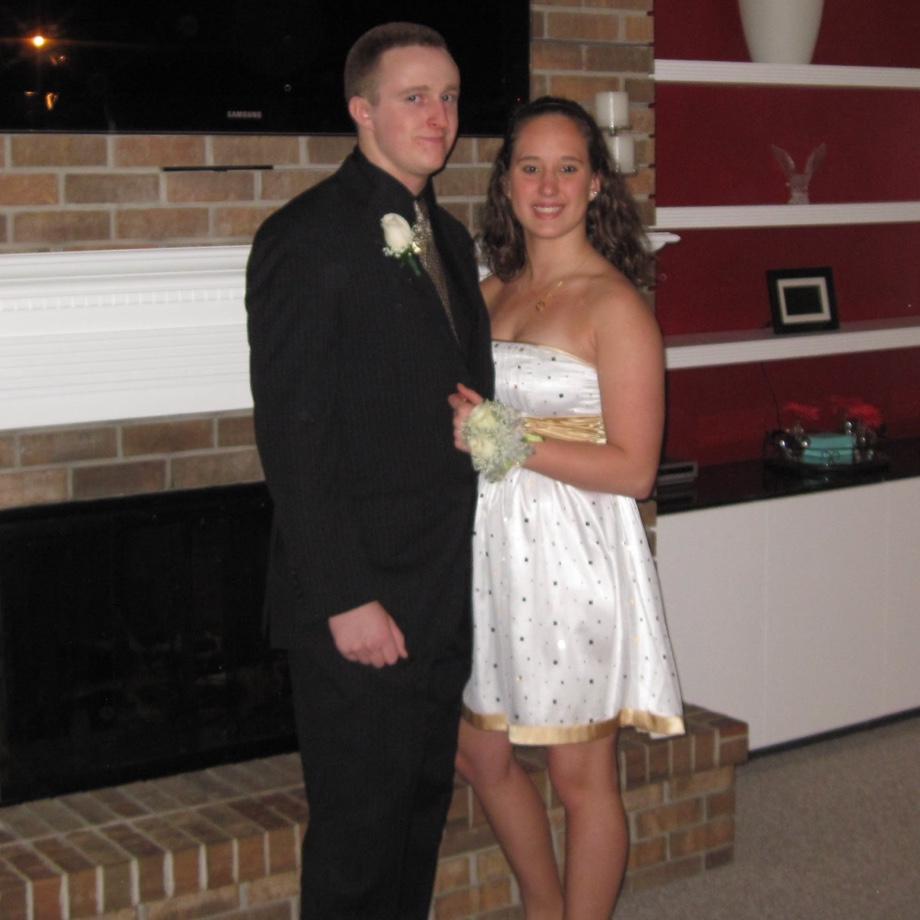 February 2011 - Turnabout in high school. Tori changed her outfit at least three times at the last minute and CJ had to borrow Tori's dad's tie (which he hasn't returned yet)
