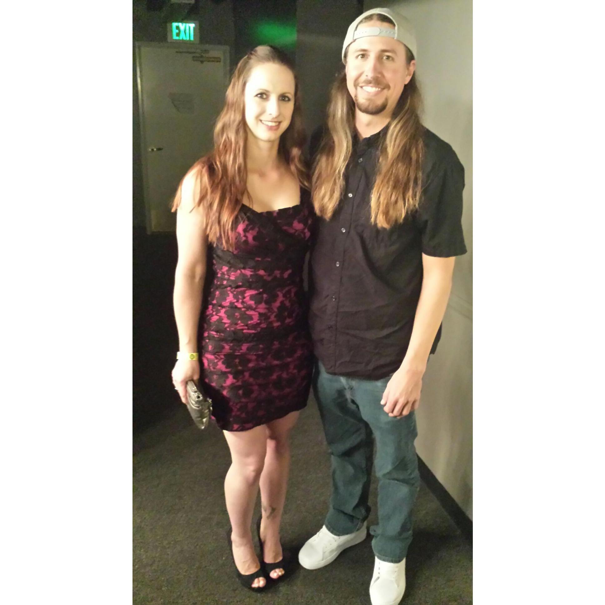 NYE 2016 backstage The Observatory SD