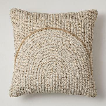 Outdoor Woven Arches Pillow