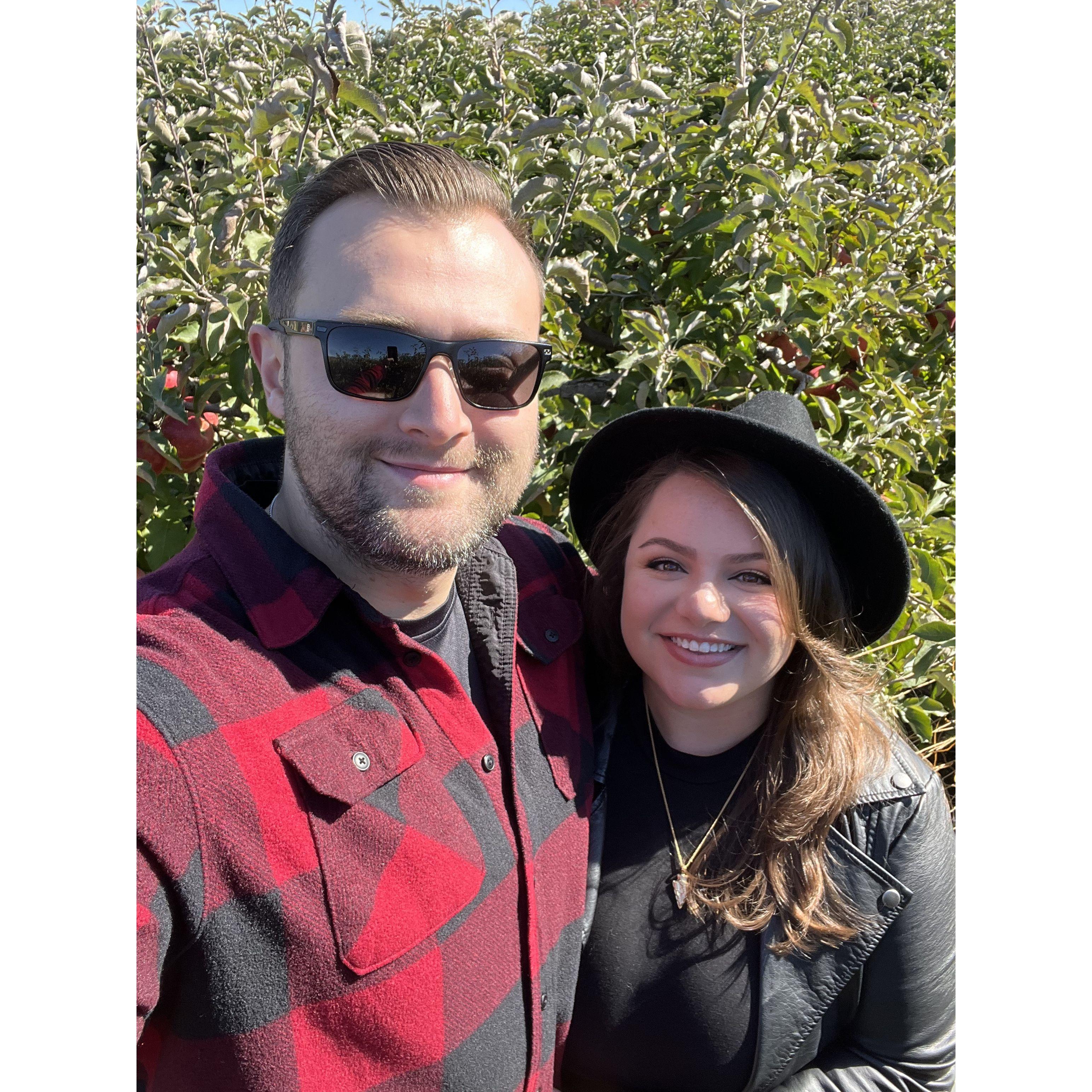 Annual Apple Picking trip at Lookout Farm, Natick, MA ~ October 2022
