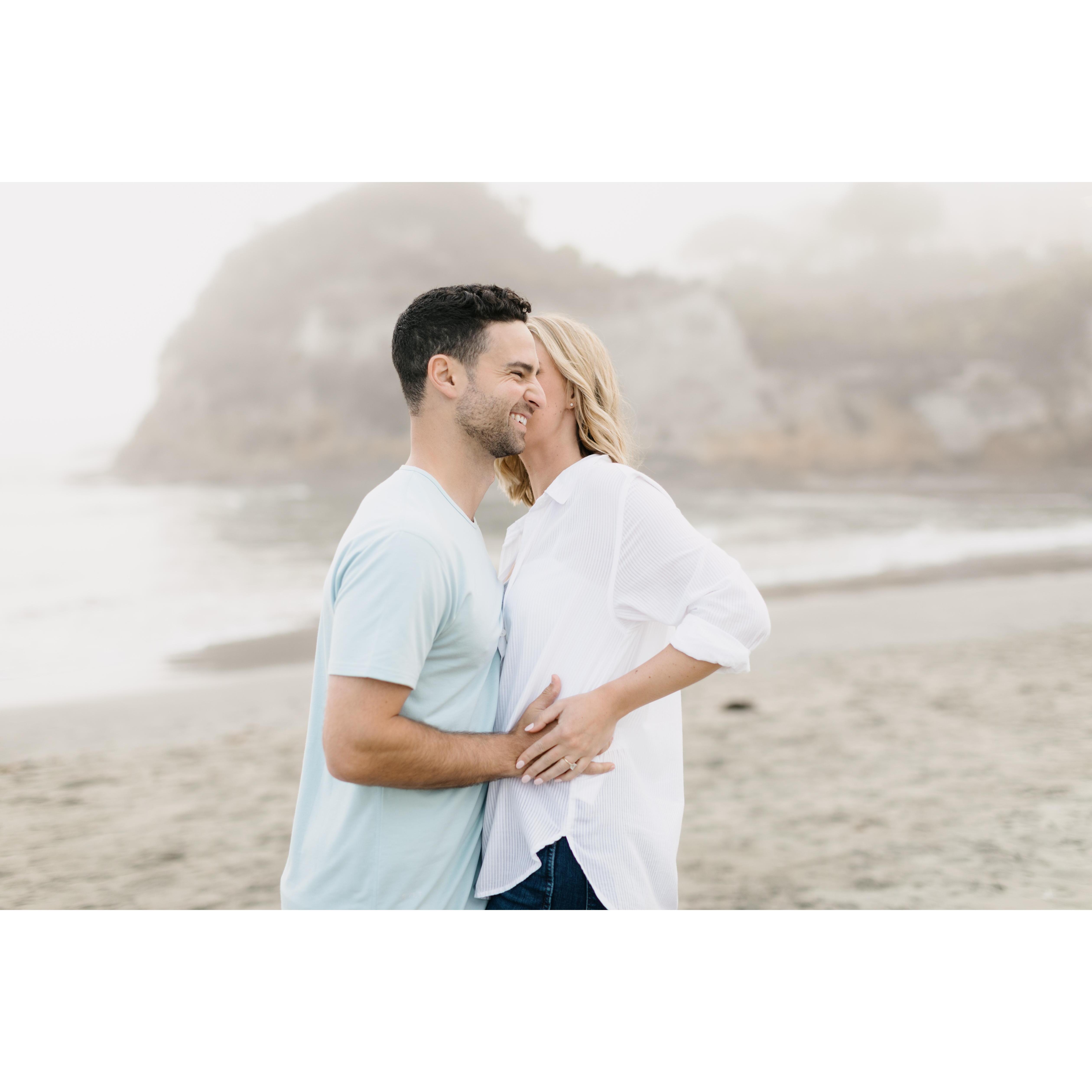 Celebrating one year until the wedding with a trip to San Luis Obispo