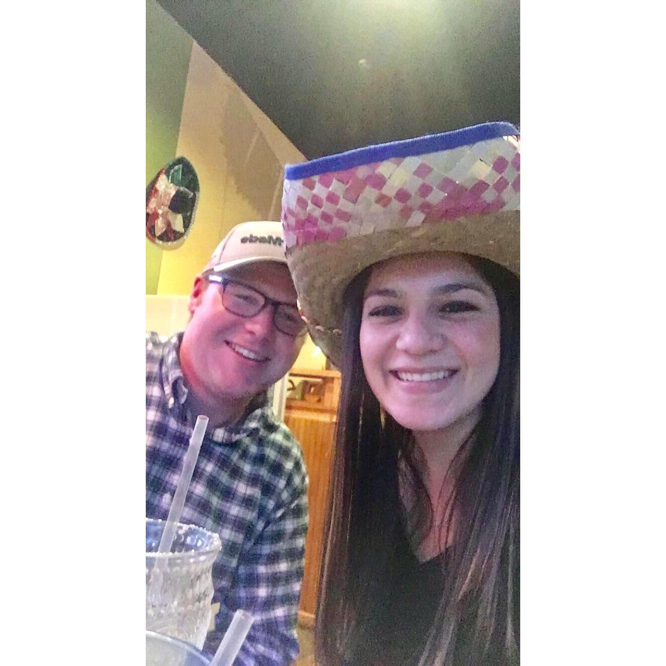 Drinking margs at El Z! <3