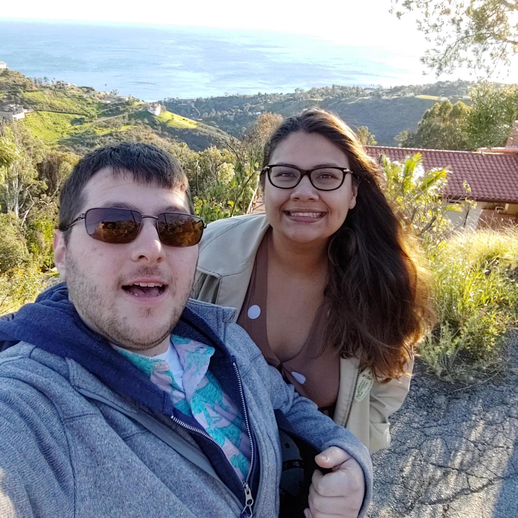 On a trip to Malibu
