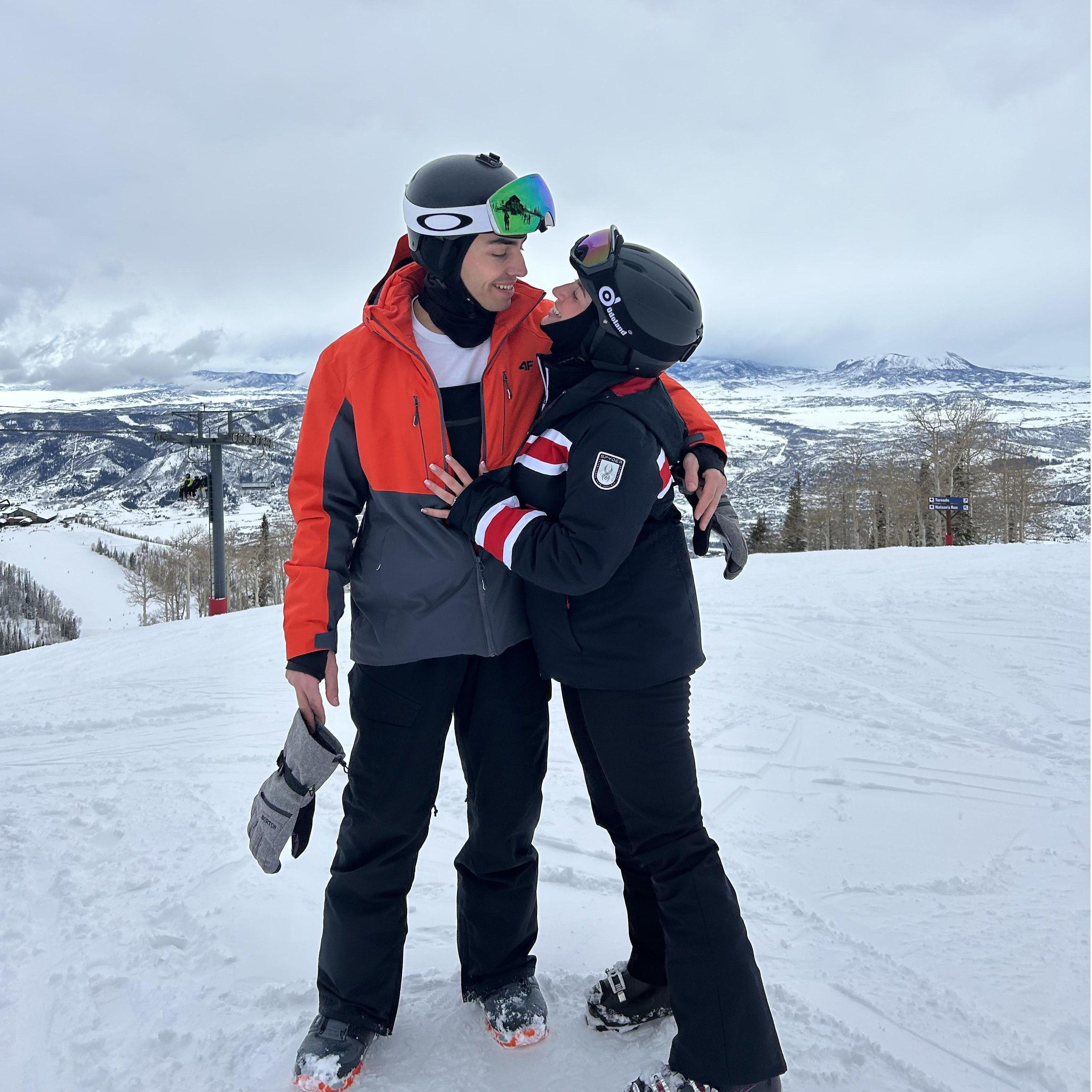 So much love on our yearly ski trip.