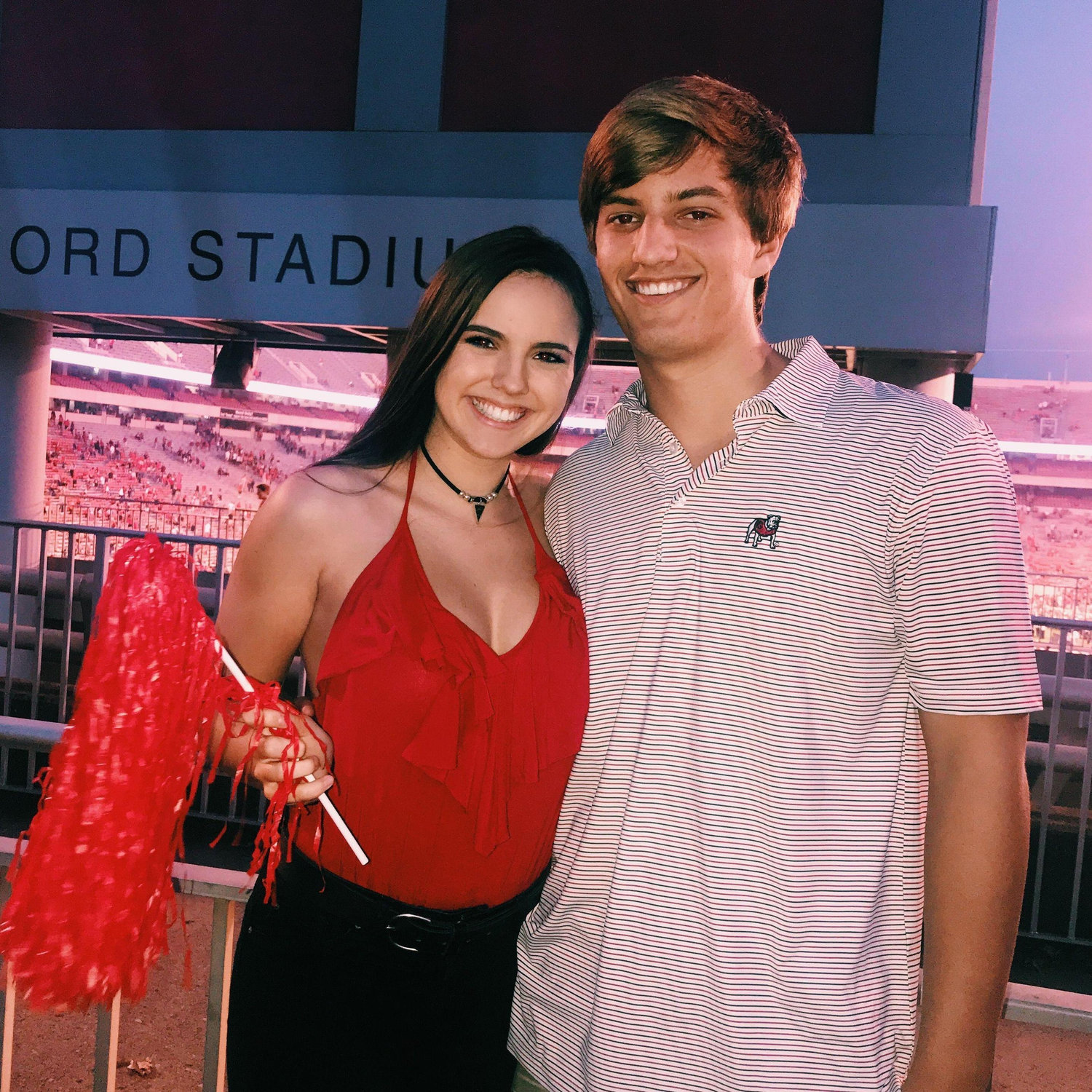 Our first UGA game 2017