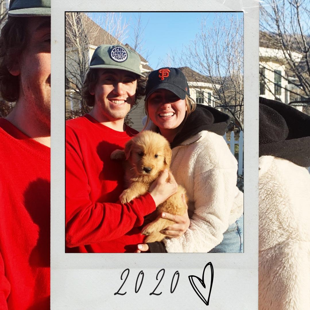 First fam photo of us with baby Dwight