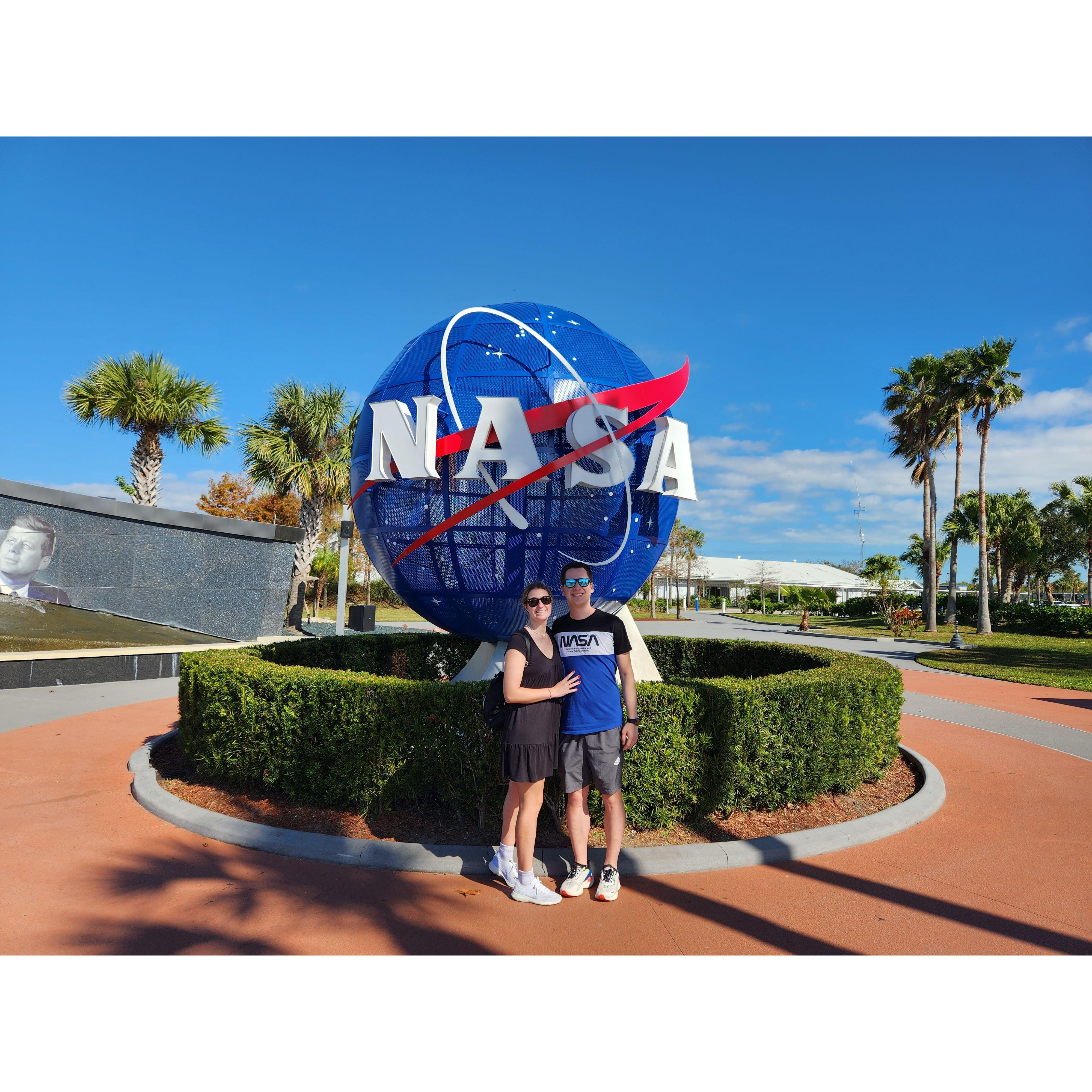 January 2023 - Visiting the NASA center in Florida