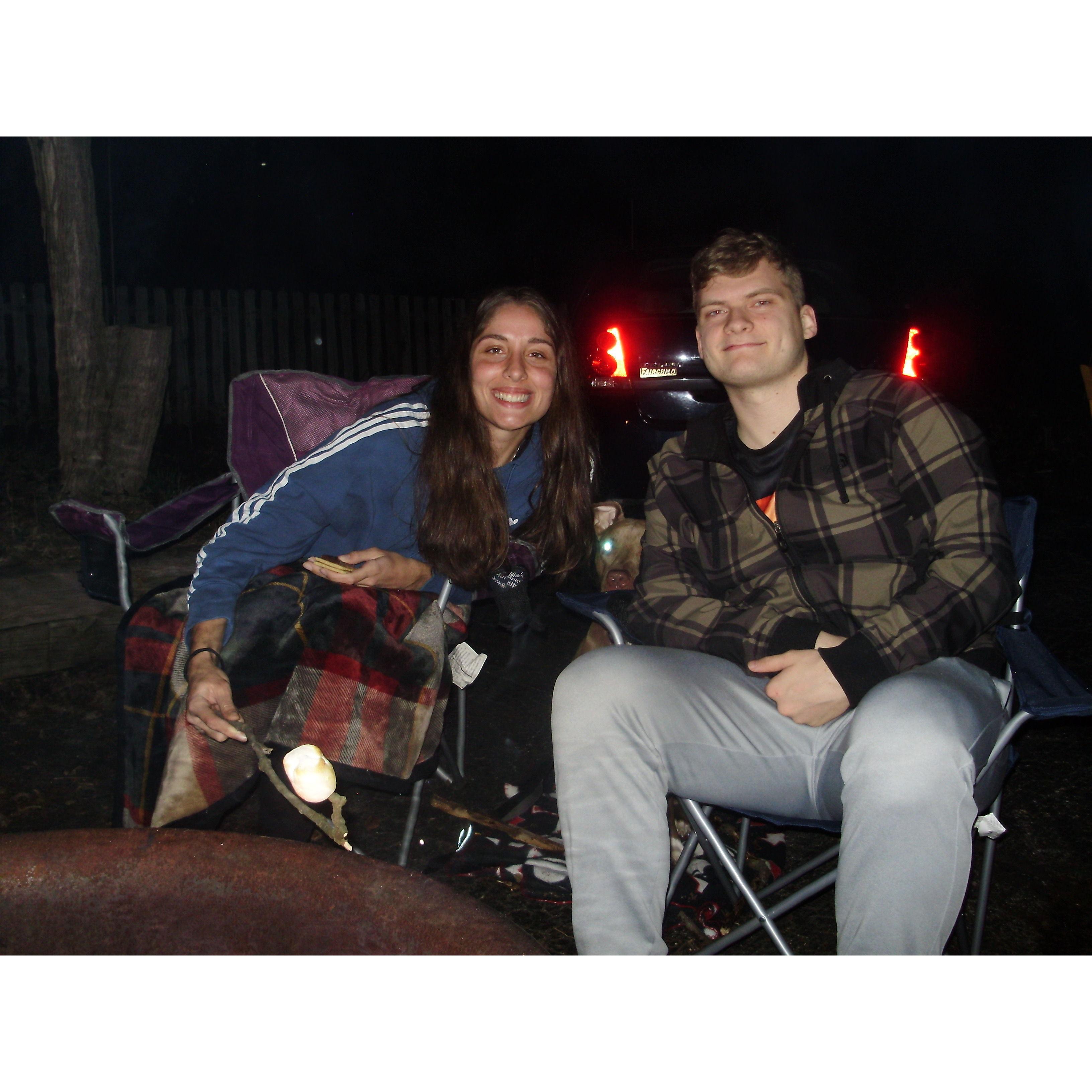 Bonfire at JCU