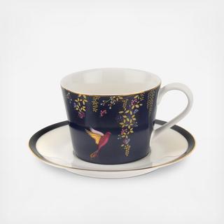 Sara Miller London Chelsea Tea Cup & Saucer