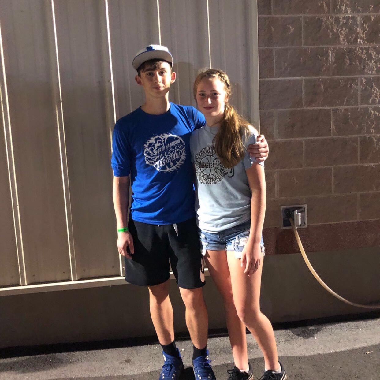 One of our first photos together!