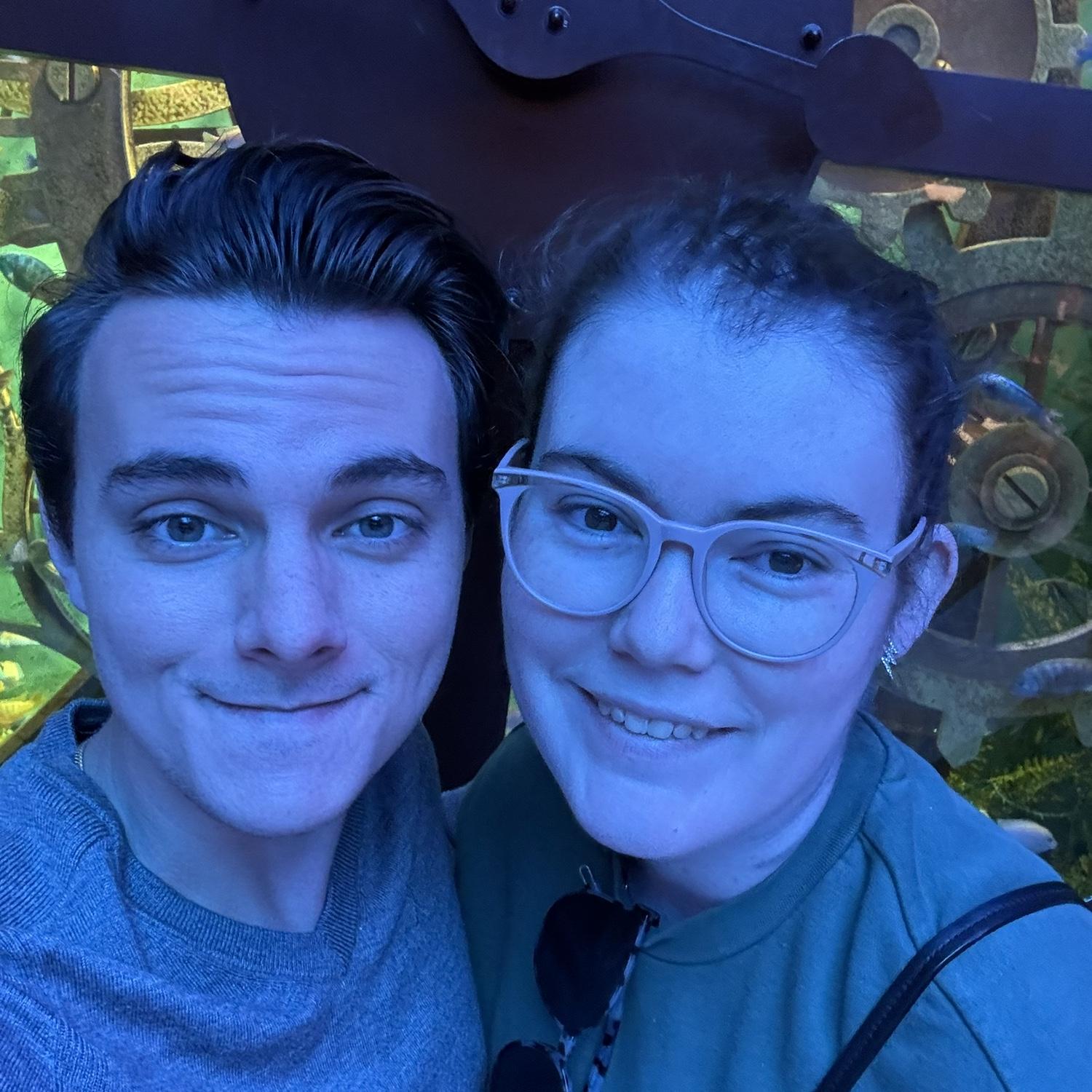 At the St. Louis Aquarium