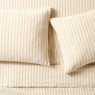 Linen Petite Stripe 4-Piece Sheet Set