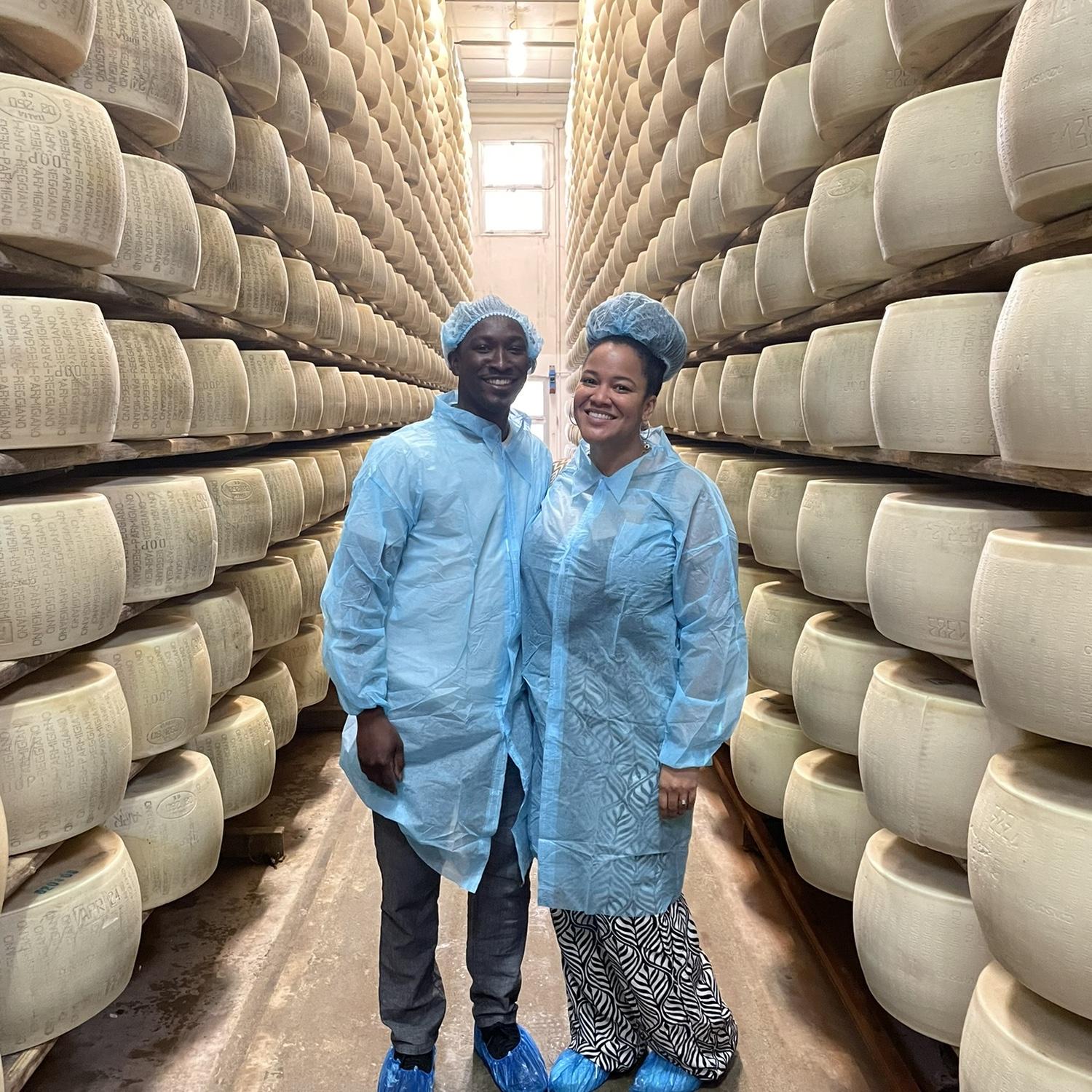 One of our favorite days in Italy. We were on a Parmesan/balsamic vinegar/prosciutto tour of Modena. It was like the mothership had called us home.