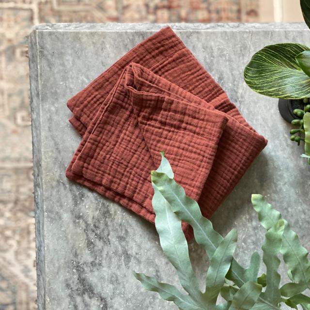 NUTMEG 4 Layer Gauze Kitchen Towel / Hand...