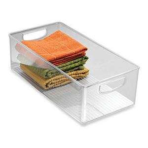InterDesign® Cabinet Binz™ 16-Inch x 8-Inch x 5-Inch Plastic Bin