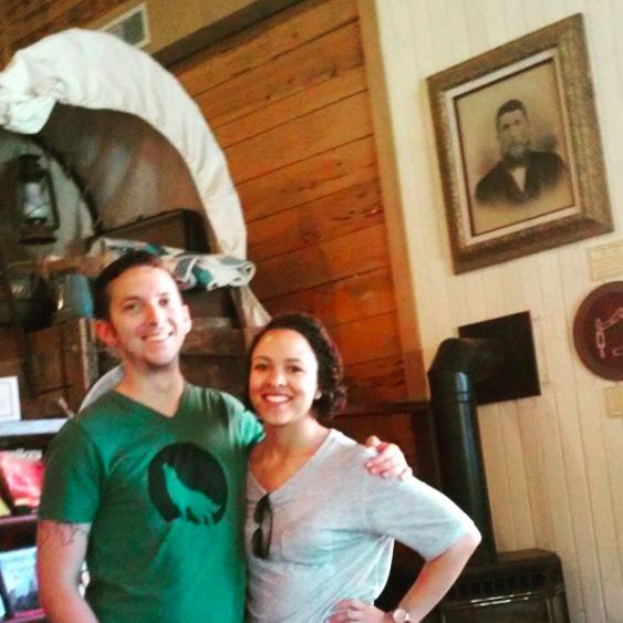 A random museum inside a train somewhere in a town in Oregon where Stand by Me was filmed! -- Summer 2015
