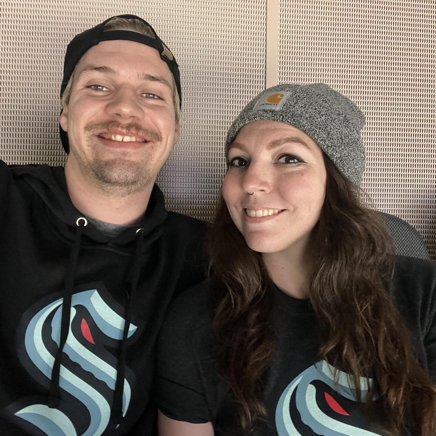 Our first Seattle Kraken game