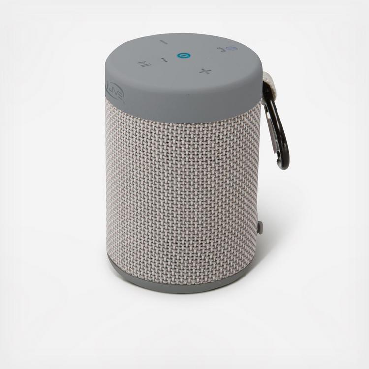 iLive - Light Up Wireless Waterproof Fabric Speaker - Black