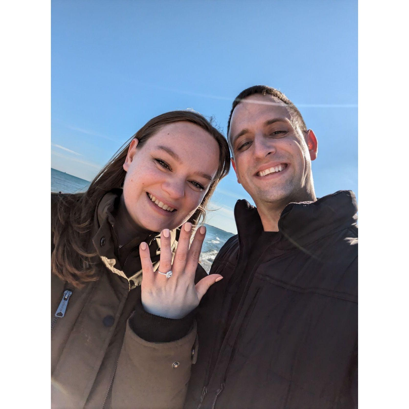 First photo after T.J. proposed